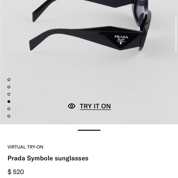 Prada Symbole Sunglasses - Picture 8 of 8